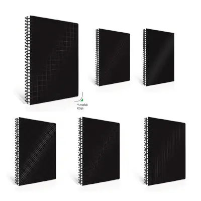 ÇINAR NERO 17x24 100 YP ÇİZGİLİ SPR SERT KAPAK DEFTER 55214 (Best)