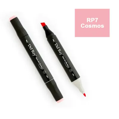 DEL REY TWIN MARKER RP7 COSMOS ÇİFT UÇLU GRAFİK KALEMİ MN-DR007 (Best)