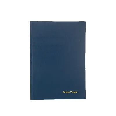 DİLMAN DAMGA VERGİSİ DEFTERİ CİLTLİ 96 YP (Best)