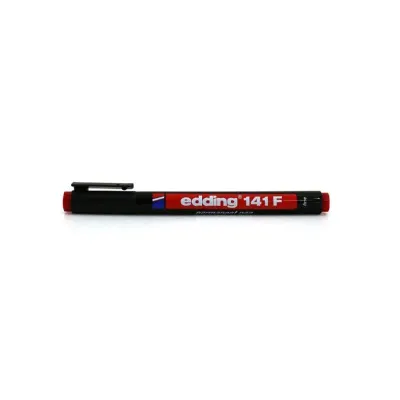 EDDİNG 141 F KIRMIZI PERMANENT KALEM (Best)