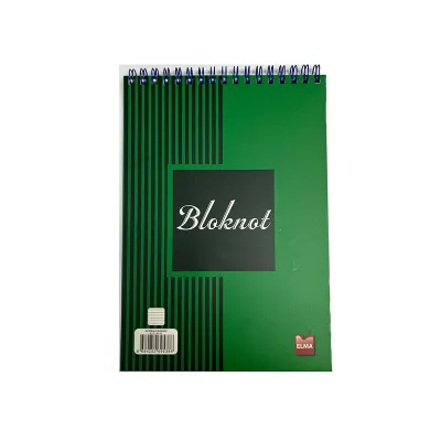 ELMA A5 SPİRALLİ ÇİZGİLİ BLOKNOT 60 yp. (Best)
