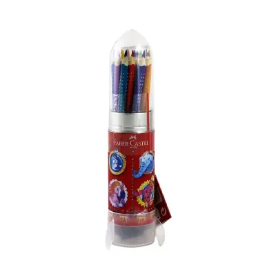 FABER 15 RENK GRIP BOYA KALEMİ ROKET 11124570 (Best)