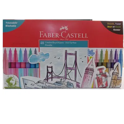 FABER COMFORT KEÇELİ KALEM MAXİ SET 48 Lİ 50620000120 (Best)