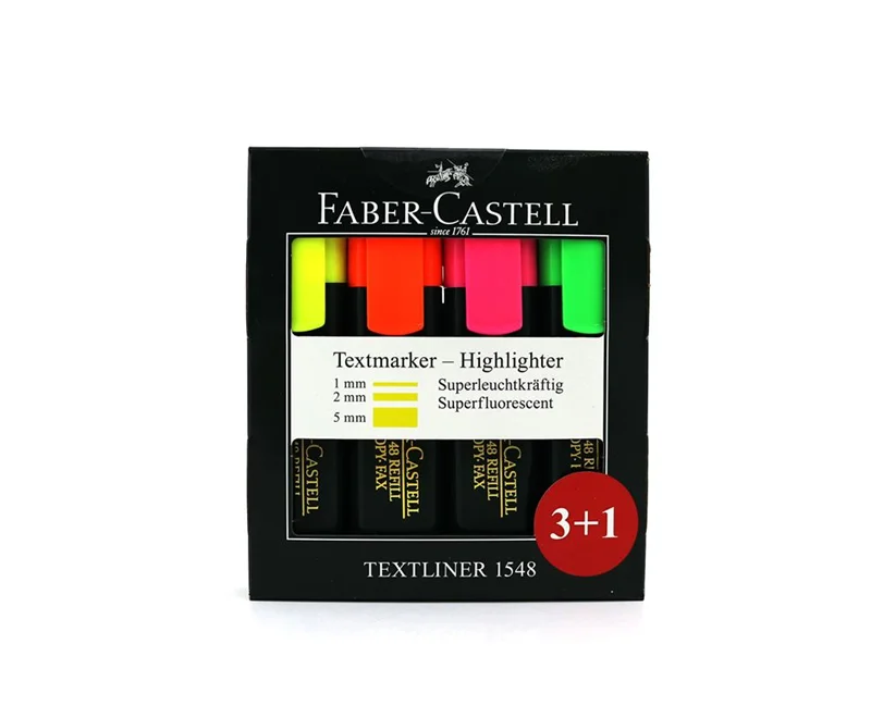 FABER FOSFORLU KALEM 3+1 254831 (Best)
