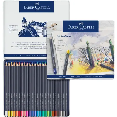 FABER GOLDFABER 24 RENK BOYA KALEMİ 114724 (Best)