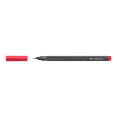 FABER GRIP FİNEPEN 0,4MM LAL KIRMIZI 151626 (Best)