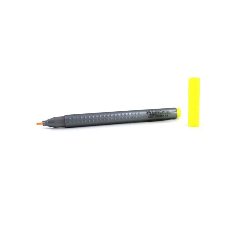 FABER GRIP FİNEPEN 0,4MM SARI  151607 (Best)
