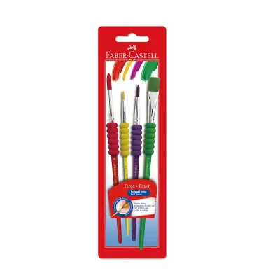 FABER SOFT TOUCH 4 LÜ FIRÇA SETİ 481600 (Best)