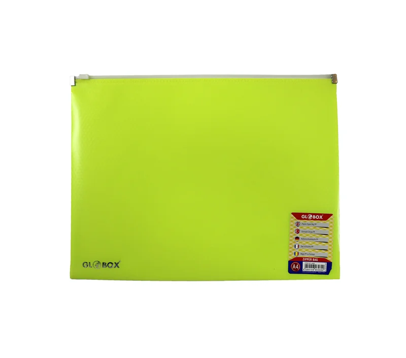 GLOBOX 6460 A4 FERMUARLI DOSYA RENKLİ (Best)