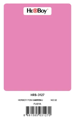 HERBOY FON KARTONU 50x70 FUŞYA NO:32 160 GR 100 LÜ HRB-3127 (Best)