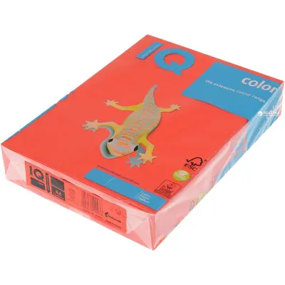 IQ A4 YOĞUN KIRMIZI RENKLİ FOTOKOPİ KAĞIDI 80 gr CO44 (Best)