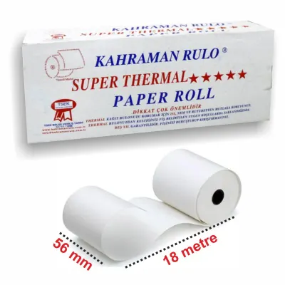 KAHRAMAN 56x18 TERMAL RULO 16 LI (Best)