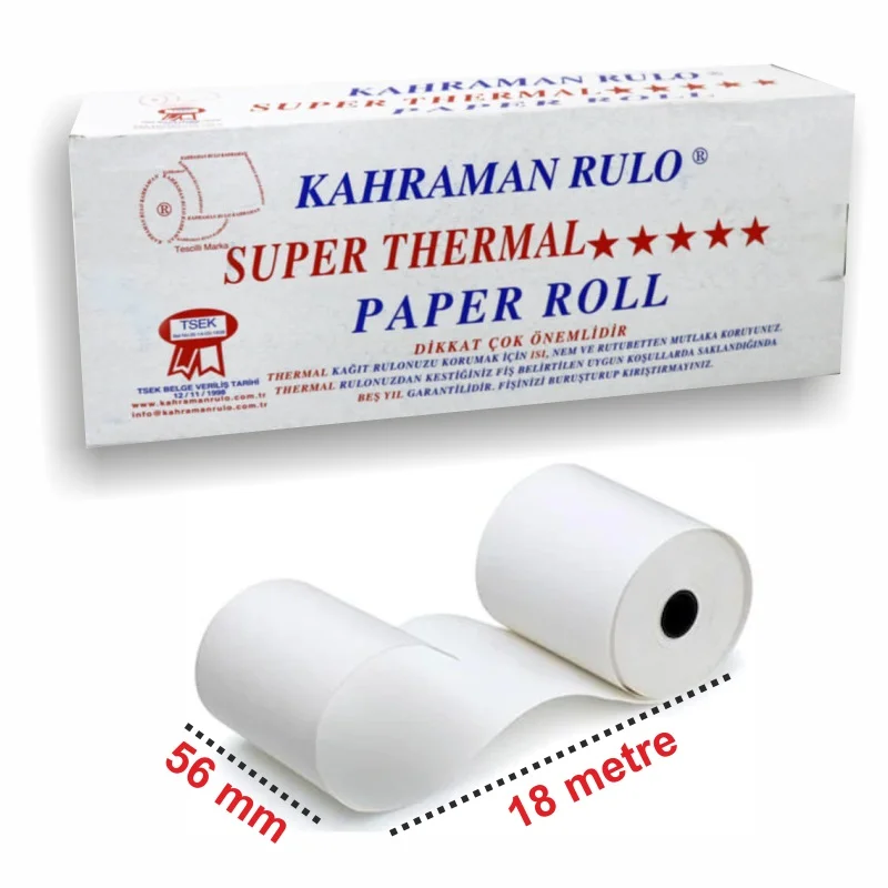 KAHRAMAN 56x18 TERMAL RULO 16 LI (Best)