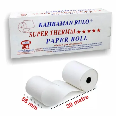 KAHRAMAN 56x30 TERMAL RULO 10 LU (Best)