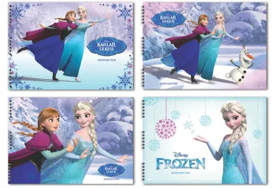 KESKİN FROZEN 25x35 RESİM DEFTERİ 15YP 300215 (Best)