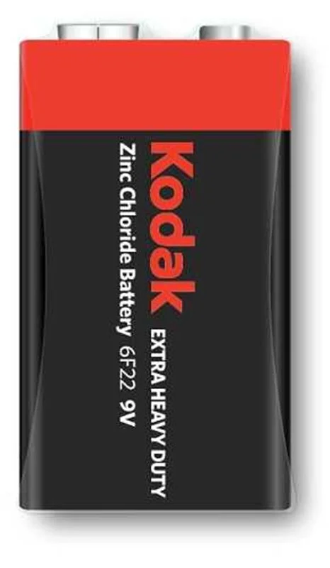 KODAK 9 VOLT ÇİNKO KARBON PİL K9VZM-S1 284828 (Best)