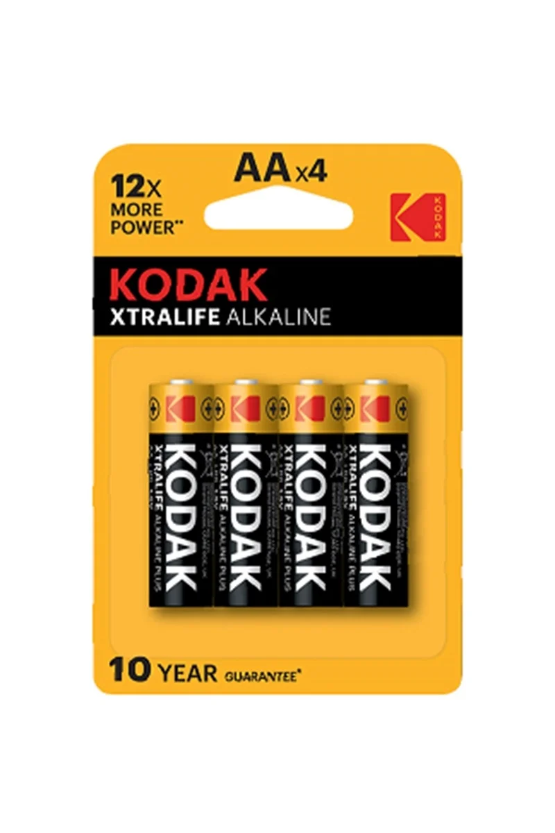 KODAK AA KALEM PİL XTRALIFE ALKALİN 4 LÜ BLİSTER 281377 (Best)