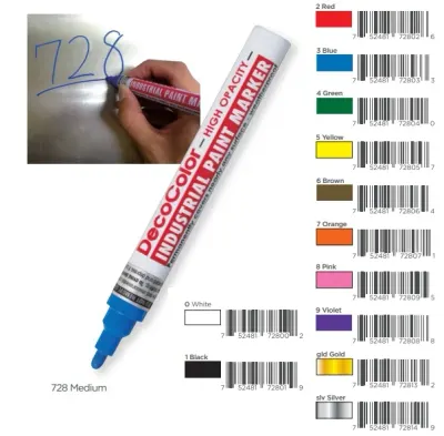 MARVY DECOCOLOR 728 TURUNCU PAINT MARKER (Best)