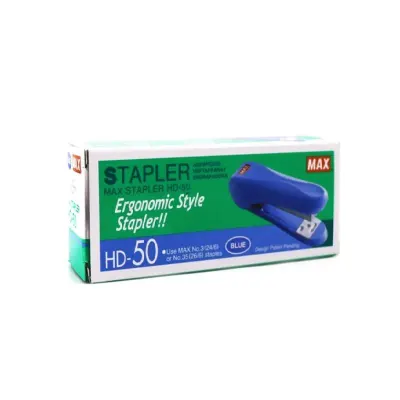MAX HD 50 ZIMBA MAKİNASI MAVİ 24/6 600204 (Best)