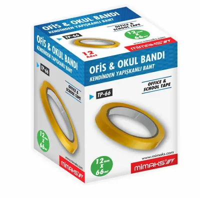 MİMAKS TP-66 OKUL VE BÜRO BANT 12x66 (Best)