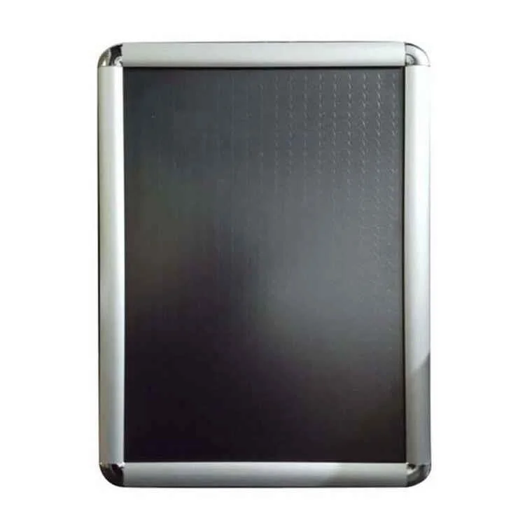 MULTİOFİS A4 GRİ ALÜMİNYUM RONDO 21x30 AÇ-KAPAT ÇERÇEVE 25 mm. (Best)