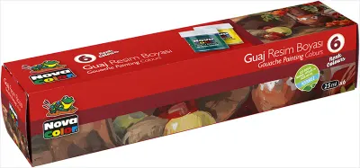 NOVA COLOR 6 RENK GUAJ BOYA ŞİŞE NC-113 (Best)