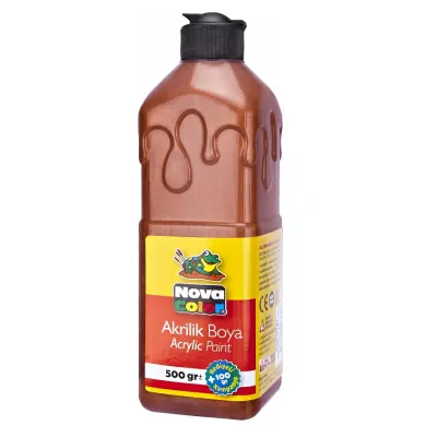 NOVA COLOR AKRİLİK BOYA 500 ml BAKIR NC-672 (Best)