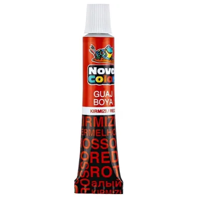 NOVA COLOR GUAJ BOYA TÜP KIRMIZI NC-116 (Best)