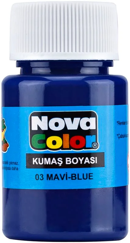 NOVA COLOR KUMAŞ BOYASI MAVİ NC-161 (Best)