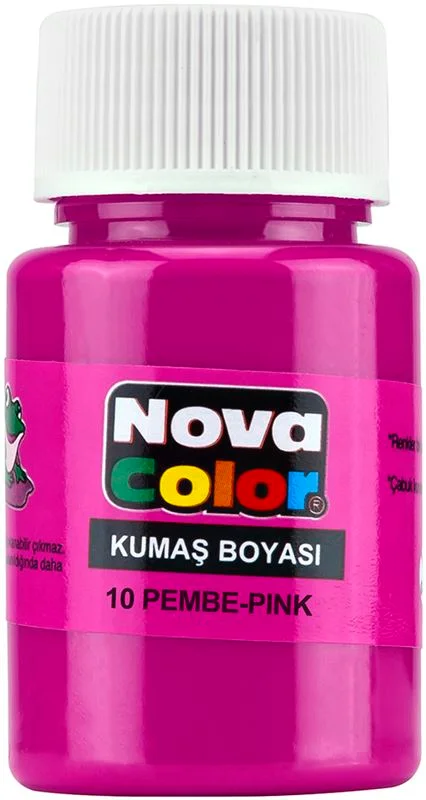 NOVA COLOR KUMAŞ BOYASI PEMBE NC-168 (Best)