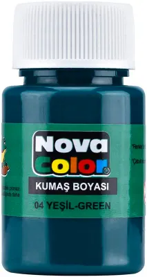 NOVA COLOR KUMAŞ BOYASI YEŞİL NC-162 (Best)