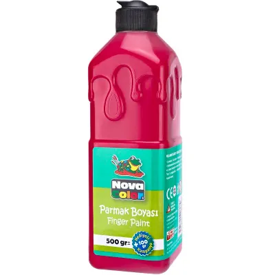 NOVA COLOR PARMAK BOYASI KIRMIZI 500 Gr NC-371 (Best)