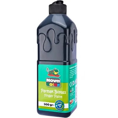 NOVA COLOR PARMAK BOYASI SİYAH 500 Gr NC-375 (Best)