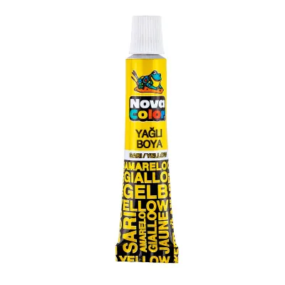 NOVA COLOR YAĞLI TÜP SARI NC-127 (Best)