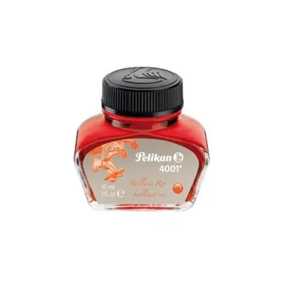 PELİKAN YAZI MÜREKKEBİ KIRMIZI 30ml (4001) 301036 (Best)