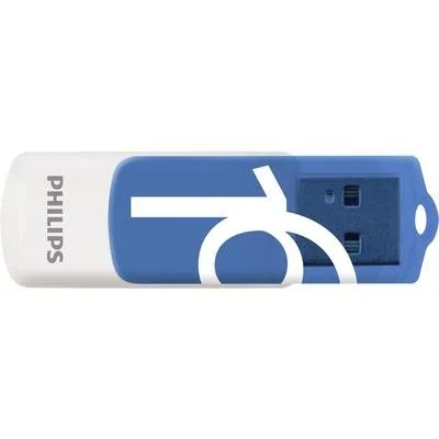 PHILIPS 16 GB VİVİD USB2 .0 BELLEK MAVİ/BEYAZ (Best)