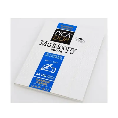 PİCADOR A4 200-M MAVİ KARBON KAĞIDI KK 002 (Best)