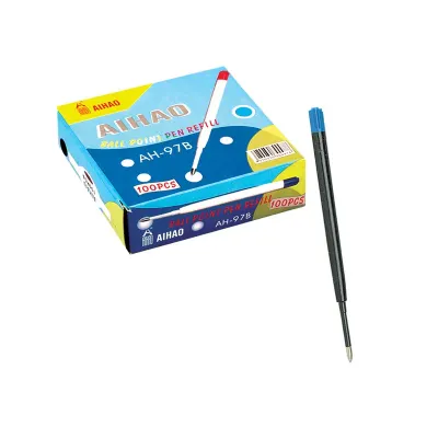 AIHAO PARKER TİPİ KALEM PLASTİK YEDEĞİ MAVİ AH-97 B (Best)
