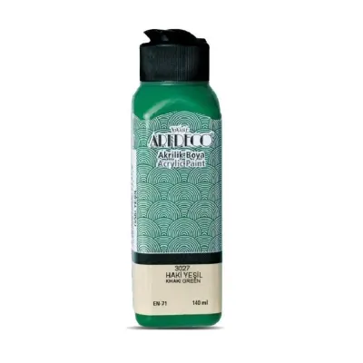 ARTDECO AKRİLİK BOYA 140 ML HAKİ YEŞİL 070R-3027 (Best)