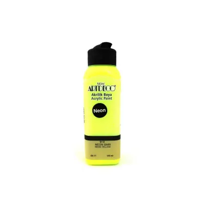 ARTDECO AKRİLİK BOYA 140 ML.N.SARI 070R-910 (Best)