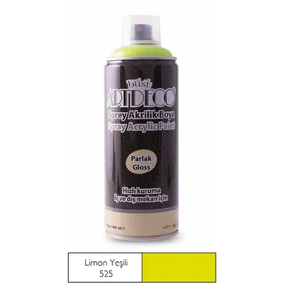 ARTDECO SPREY AKRİLİK BOYA 400 ML L.YEŞİLİ 525 (Best)