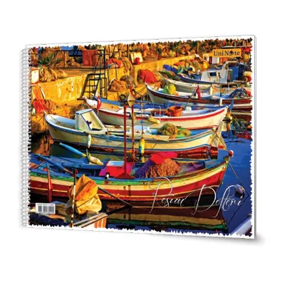 ÇINAR 33x48 SPİRALLİ KARTON KAPAK RESİM DEFTERİ 15 YP 33001 (Best)