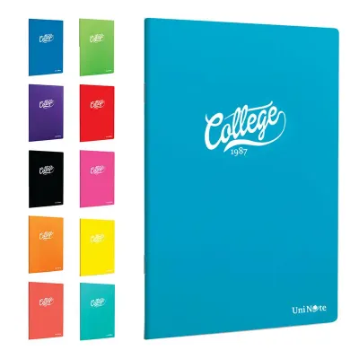 ÇINAR COLLEGE A4 100 YP ÇİZGİLİ PP KAPAK DİKİŞLİ DEFTER 76007 (Best)