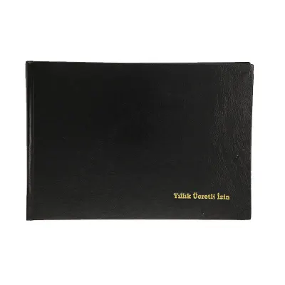 DİLMAN YILLIK İZİN DEFTERİ 192 YP. 20x28 CİLTLİ (Best)