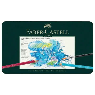 FABER A.DÜRER 120 RENK AQUAREL BOYA KALEMİ 117511 (Best)