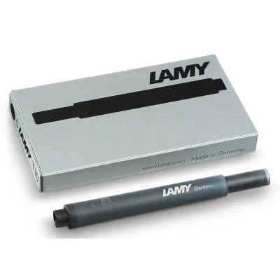 LAMY DOLMA KALEM KARTUŞU SİYAH 5 Lİ T10S (Best)