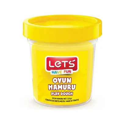 LETS OYUN HAMURU SARI 115 gr L8440-1 (Best)