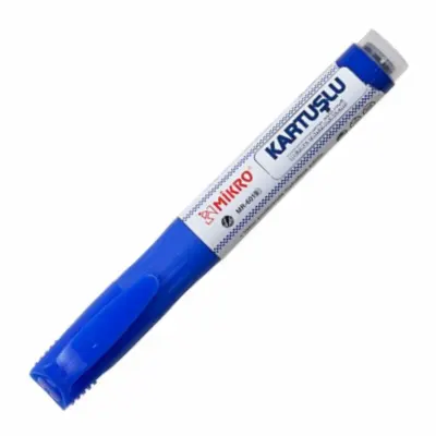 MİKRO MR-6019 KARTUŞLU MAVİ TAHTA KALEMİ (Best)