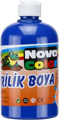 NOVA COLOR AKRİLİK BOYA 500 ml MAVİ NC-383 (Best)