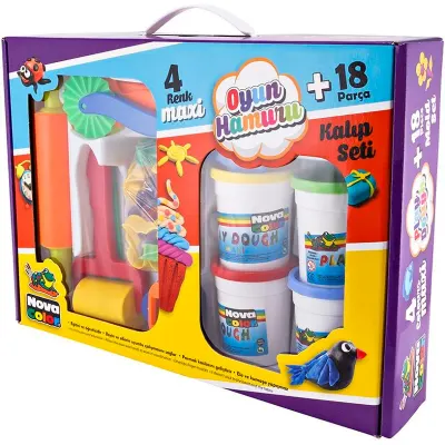 NOVA COLOR OYUN HAMURLU KALIP SETİ NC-851 (Best)
